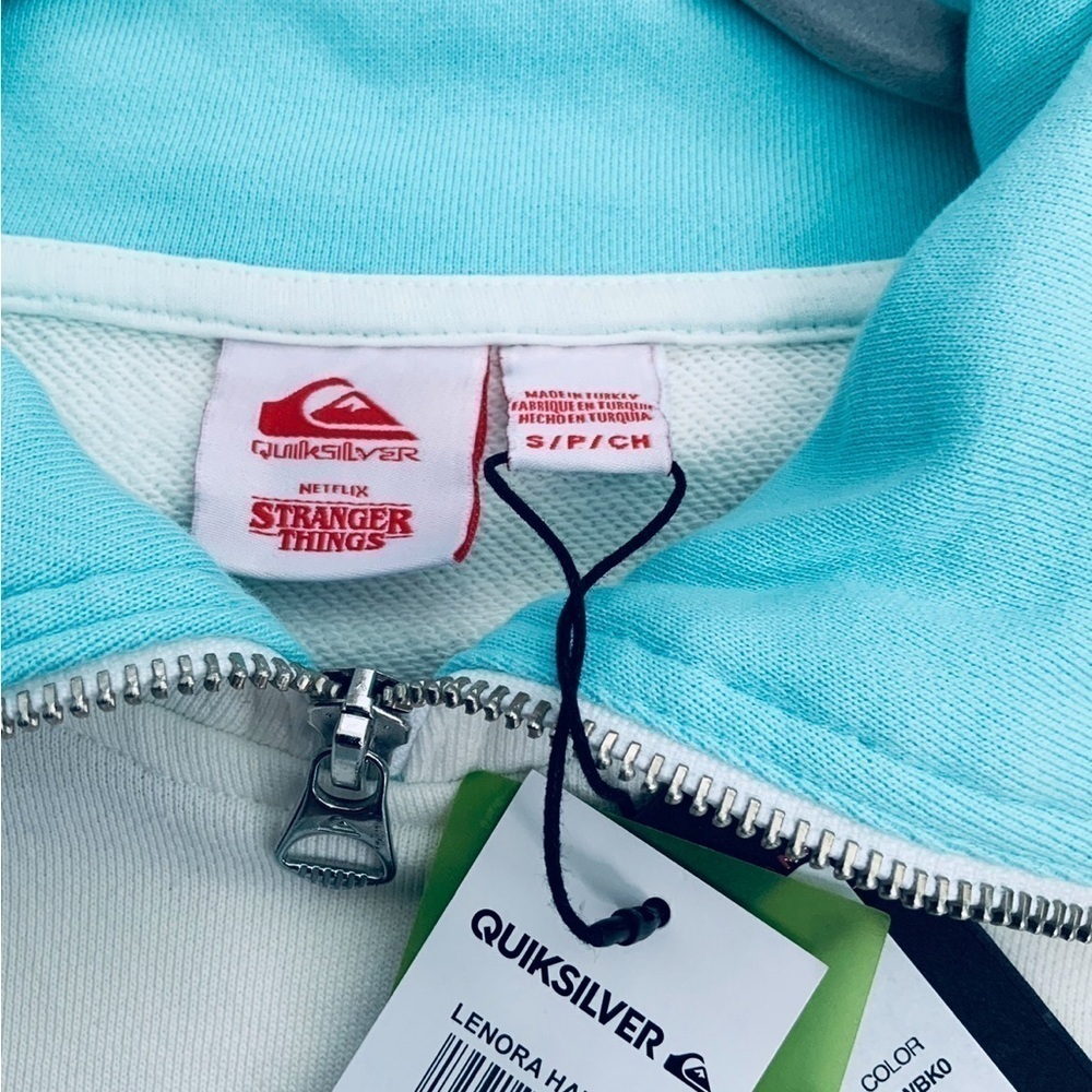 Quiksilver x Stranger Things Lenora Hills Half-Zip Sweatshirt - Picture 8 of 11